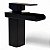 Torneira Preta Lavabo Monocomando Calha Baixa Dc-6006cp - Imagem 1