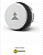 Pl005006 | Giovenzana | Botão Branco Simbolo Flecha Duplo - Imagem 2