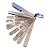 Calibrador de Folga Tipo 9 Lâmina de 114mm - 0,04-0,30mm - Imagem 1