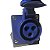 Tomada Industrial Sobrepor 2p+t 6h - 220vca - 16a Azul - Imagem 4