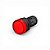 Sinaleiro Led PLML1L220 Para Giovenzana Vermelho 220v 22mm - Imagem 1