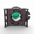 Botão Faceado 22mm Verde Luminoso Pulsador Giovenzana - Imagem 4