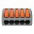 Conector Emenda 5 Polos Wago - 222-415 32A 4mm - Imagem 3