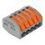 Conector Emenda 5 Polos Wago - 222-415 32A 4mm - Imagem 1