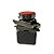 Botão Metal com LED Schneider 24v 1na+1nf XB4BW34B5 Red - Imagem 4