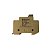 porta fusivel cartucho monopolar 32A 690V ELETROMEC PFBY10I - Imagem 2