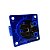 Tomada Embutir 16a 2p+t 220/240vca Ip44 6h Azul - Imagem 3