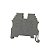Borne Sak/conector De Passagem Btwp 2,5mm² Cinza Weg C/28Und - Imagem 1