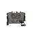 Conector Passagem Cinza Wago - 2,5mm² 800V 2002-1201 - Imagem 1