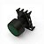 Botão Pulsor 22mm Faceado Verde para Steck PPRN2 - Imagem 2
