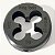 kit 2 Cossinete Aço Rápido Din223-b M10X1,25 KING TOOLS - Imagem 2