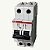 Mini Disjuntor Bipolar ABB 4A S202-C4 - Imagem 1