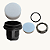KIT 2 Botao Luz Piloto Branca Giovenzana - Pl008005 - Imagem 3
