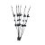 Kit 100 Agulha Dae Han Wo 94.50/012 Máquina Tricô W09450012 - Imagem 2
