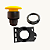KIT 2 Botao Cogumelo 22mm Amarelo Giovenzana - PPFN3M4N - Imagem 3