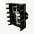 KIT 3 Suporte Giovenzana PPELN8-5 para Blocos PL PCW PSC - Imagem 4