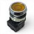 KIT 10 Sinaleiro Amarelo Acoplado Rafix 30mm VZ - Imagem 1