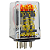 OP3RC66/11  Relé Encaixe 11 Pinos 3 Rev. 12v Com Led T3r - Imagem 1