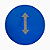 KIT 5 Botao Comando Azul 22mm Giovenzana - PL005085-COM - Imagem 3