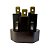 Tomada Preta P/aparelho Externo Tpa1-3 E3f 10a KIT 5 - Imagem 4