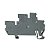 Bloco terminal dois níveis 1 condutor/1 pino 2,5 mm² 870-127 - Imagem 2