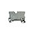 KIT 7 Borne Base 4mm - 1 Condutor - 769-176 CINZA - Imagem 2