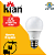 Lâmpada Led E-27 BULBO 6K 6500K BIVOLT 9,0 W REF 10058 KIAN - Imagem 1