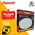 Plafon LED Redondo de Embutir 18W 3000K Bivolt Avant - Imagem 1