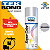 Tinta Spray Alta Temperatura Alumínio 350ml Tekbond - Imagem 1