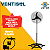 Ventilador de Coluna Oscilante Ventisol 60cm Bivolt Preto - Imagem 1