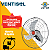 Ventilador Oscilante de Parede Ventisol 70cm Cinza Bivolt - Imagem 1