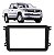 Moldura Central Multimidia 2 Din Amarok Gol G7 G8 Jetta Tiguan Voyage Passat Saveiro Novo Fusca - Imagem 2