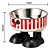 Comedouro Inox Tigela  Alto 350ml Pipoca Multifuncionais - Imagem 1