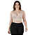 Cropped Sutiã Modelador Eleva Busto Reduz Dobrinhas Alças Reforçadas - Imagem 9
