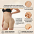 Shorts Cintura Alta Modela Curvas Com 4 Barbatanas - Imagem 6
