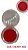 Blush Cremoso Creamy Cheeks Ruby Rose COR Cherry Red - Imagem 1
