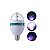 Lampada Giratória Rgb P/ Festas Bivolt + Adaptador Bivolt - Imagem 2