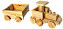 TRENZINHO COM 1 VAGÃO - Imagem 1