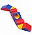 circuito psicomotor infantil - 7 módulos geométricos - Imagem 1
