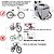 Bolsa Cesta Transporte Pet Bike Carro Bicicleta Cães Gatos - Imagem 6