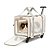 Bolsa Transporte Pet Luxo Avião com Rodinhas Cães Gatos - Imagem 13