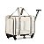Bolsa Transporte Pet Luxo Avião com Rodinhas Cães Gatos - Imagem 1