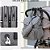 Mochila Para Viagem Faculdade Trabalho Saída Fone E Usb - Imagem 7