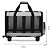 Bolsa Transporte Pet Luxo Com Rodinhas Dupla Cães Gatos - Imagem 7