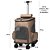 Bolsa Mochila Transporte Pet Luxo Com Rodinhas Cães Gatos Viagens - Imagem 9