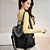 Mochila Bolsa Feminina Couro Pu Moderna Elegante Espaçosa - Imagem 10