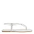 Rasteira Napa Soft Off White Bico Quadrado - Imagem 2