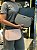 Bolsa Soft Cinza Alça Transversal - Imagem 6