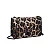 Bolsa Pequena Estampa Animal Print Onça Alça Transversal Corrente - Imagem 3