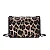 Bolsa Pequena Estampa Animal Print Onça Alça Transversal Corrente - Imagem 6